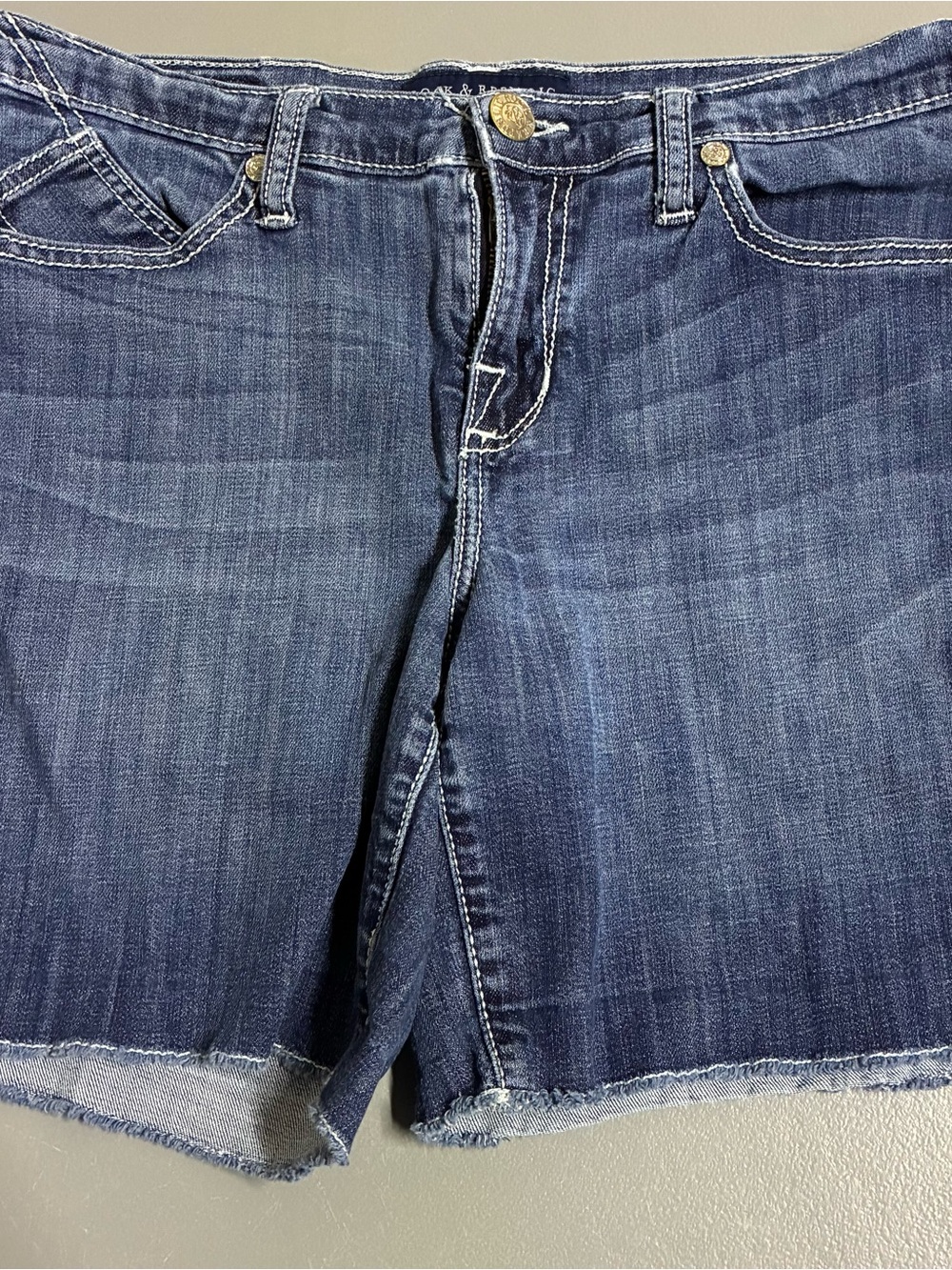 Rock & Republic Denim Frayed Hem Women’s Shorts Bumpershoot